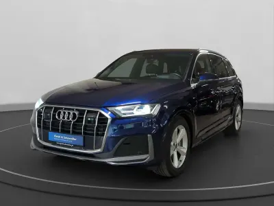 Gebraucht Audi Q7 S-Line 286 PS (210 kW) 2023 Navarrablau metallic SUV