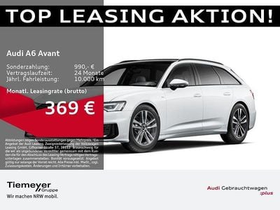 Weiß Gebraucht 2025 Audi A6 S-Line Kombi | 53.690 € (Guter Preis)
