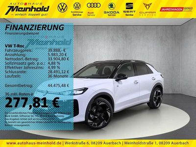 Weiß Gebraucht 2025 VW T-Roc Style SUV | 39.888 € (Teuer)