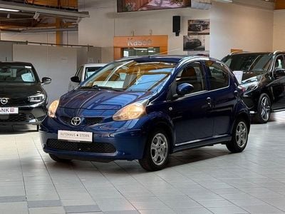 Usata Toyota Aygo 68 CV (50 kW) 2007 Blu Utilitaria