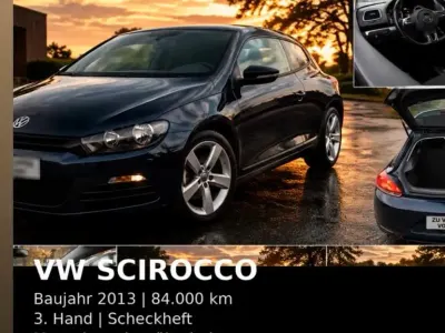 Gebraucht VW Scirocco 160 PS (117 kW) 2013 Blau Coupé