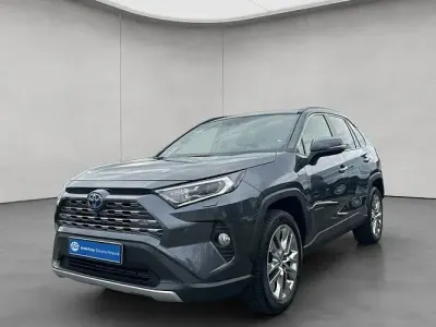 Gebraucht Toyota RAV4 Hybrid Plus 222 PS (163 kW) 2021 Marlingrau metallic SUV