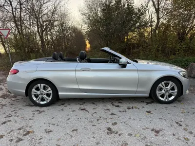 Second-hand Mercedes C220 170 CP (125 kW) 2017 Argintiu Cabrio
