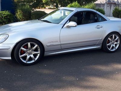 Gebraucht Mercedes SLK230 197 PS (144 kW) 2001 Silber Cabrio