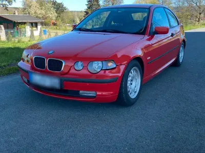 Usata BMW 316 Basis 116 CV (85 kW) 2003 Rosso Coupé