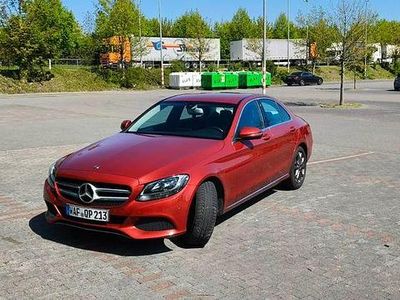 Usata Mercedes C180 156 CV (114 kW) 2018 Rosso Berlina