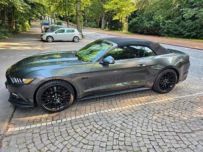 Usata Ford Mustang GT 421 CV (309 kW) 2017 Grigio Cabrio
