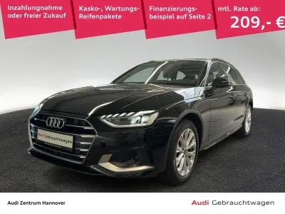 Gebraucht Audi A4 Advanced Plus 150 PS (110 kW) 2022 Mythosschwarz metallic Kombi