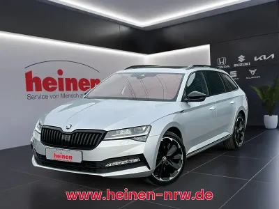 Usata Skoda Superb SportLine 200 CV (147 kW) 2022 Argento Station wagon