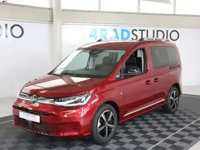 Neu VW Caddy Style 116 PS (85 kW) 2025 Rot Van / Kleinbus