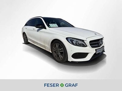 Gebraucht Mercedes C250 AMG line 211 PS (155 kW) 2017 Weiß Kombi