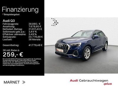 Gebraucht Audi Q3 S-Line 150 PS (110 kW) 2025 Navarrablau metallic SUV