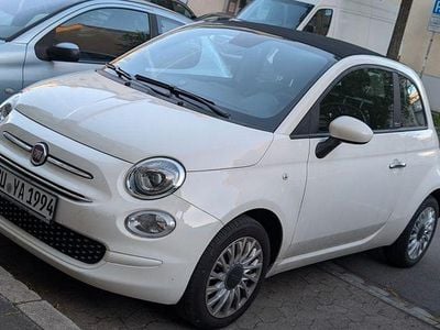 Usata Fiat 500C Lounge 69 CV (50 kW) 2020 Bianco Cabrio