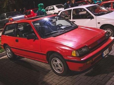 Usata Honda Civic 101 CV (74 kW) 1987 Rosso Berlina