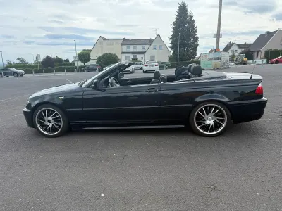 Gebraucht BMW 320 Cabriolet M Sport 170 PS (125 kW) 2004 Schwarz Cabrio