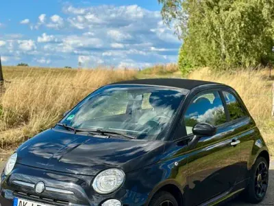 Gebraucht Fiat 500S S 86 PS (63 kW) 2013 Schwarz Cabrio