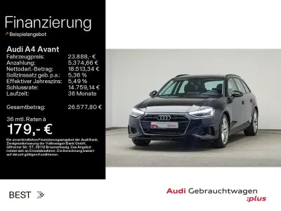 Gebraucht Audi A4 Basis 150 PS (110 kW) 2023 Mythosschwarz metallic Kombi