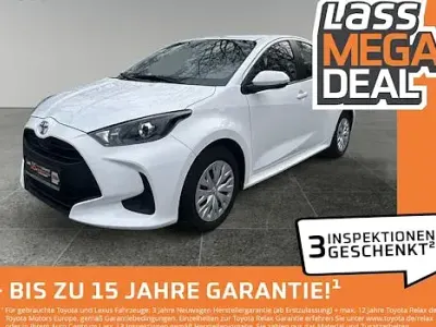 Brugt Toyota Yaris Comfort 72 HK (52 kW) 2022 Hvid Hatchback