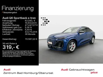 Gebraucht Audi Q6 Sportback e-tron Edition .1 225 kW (306 PS) 2025 Ascariblau metallic SUV
