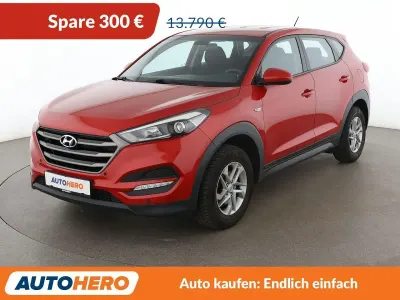 Gebraucht Hyundai Tucson Classic 132 PS (97 kW) 2017 Rot SUV