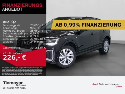 Gebraucht Audi Q2 S-Line 150 PS (110 kW) 2025 Schwarz SUV