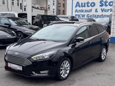 Schwarz Gebraucht 2017 Ford Focus Titanium Kombi | 11.950 € (Fairer Preis)
