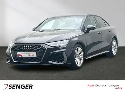 Brugt Audi A3 S-Line 116 HK (85 kW) 2023 Sort Sedan