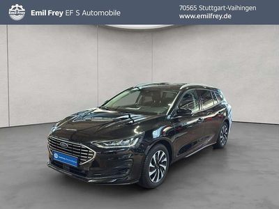 Gebraucht Ford Focus Titanium 125 PS (91 kW) 2024 Agate black metallic Kombi