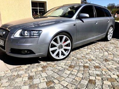 gebraucht Audi A6 4f Quattro 232 ps Automatik, Schwarzer Innenraum,