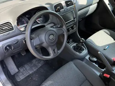 Gebraucht VW Golf VI Comfortline 102 PS (75 kW) 2008 Silber Kleinwagen