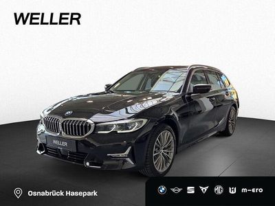 Gebraucht BMW 330 Luxury Line 258 PS (189 kW) 2020 Black sapphire (schwarz) Kombi