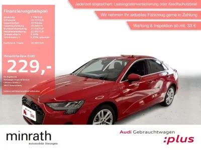 Brugt Audi A3 Advanced Plus 150 HK (110 kW) 2025 Rød Sedan