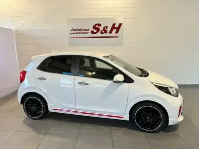 Brugt Kia Picanto GT-Line 84 HK (61 kW) 2018 Hvid Hatchback