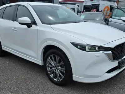 Gebraucht Mazda CX-5 Sports-Line 194 PS (142 kW) 2023 Weiß SUV