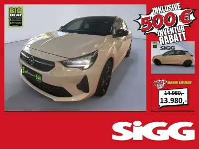 Gebraucht Opel Corsa GS Line 101 PS (74 kW) 2023 Jade weiss/arktis weiss (metallic) Kleinwagen