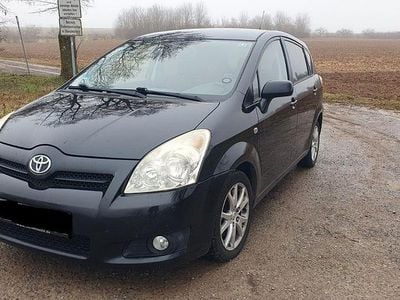 Gebraucht Toyota Corolla Verso 136 PS (100 kW) 2009 Schwarz Van / Kleinbus
