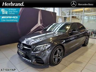 gebraucht Mercedes C220 d AMG Night-Edition Distronic Volldigital