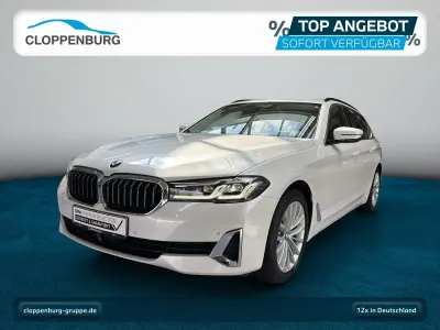 Używany BMW 520 Luxury Line 190 KM (139 kW) 2021 Biały Kombi