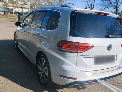 Brugt VW Touran R-line 180 HK (132 kW) 2018 Hvid MPV