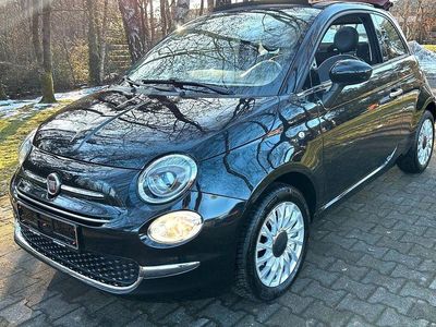 Schwarz Gebraucht 2017 Fiat 500C Connect Cabrio | 9.900 € (Fairer Preis)