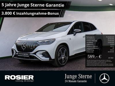Gebraucht Mercedes EQE AMG 43 Premium Plus 350 kW (476 PS) 2025 Weiss / opalithweiß SUV
