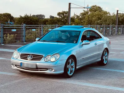 Gebraucht Mercedes CLK320 Avantgarde 218 PS (160 kW) 2002 Silber Coupé