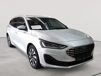 Gebraucht Ford Focus Titanium X 120 PS (88 kW) 2023 Moondust silber metallic Kombi