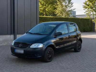 Gebraucht VW Fox 50 PS (36 kW) 2007 Schwarz Kleinwagen