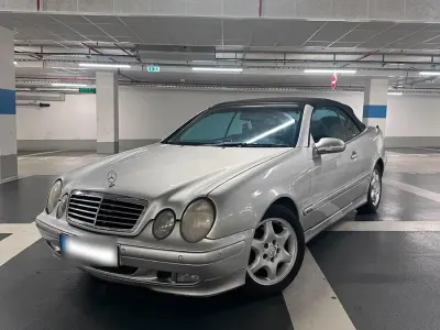 Gebraucht Mercedes CLK200 Edition 163 PS (119 kW) 2003 Silber Cabrio
