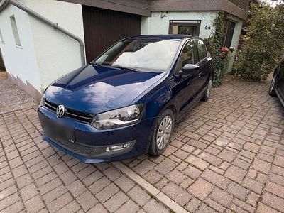 Gebraucht VW Polo Trendline 69 PS (50 kW) 2011 Blau Kleinwagen