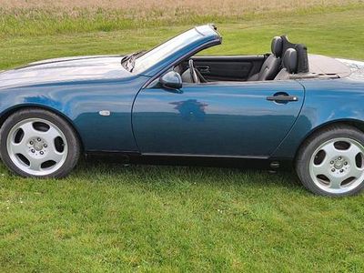 Usata Mercedes SLK200 136 CV (100 kW) 1999 Blu Cabrio