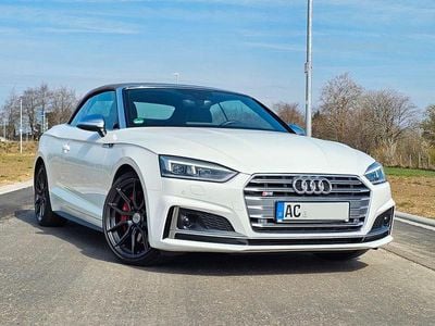 Begagnad Audi S5 Cabriolet Sport 354 HK (260 kW) 2018 Vit Cab