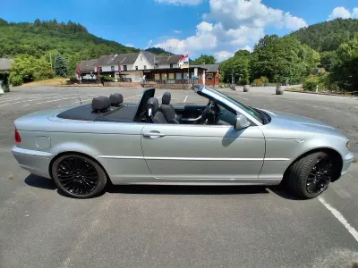 Gebraucht BMW 320 Cabriolet Sport Line 170 PS (125 kW) 2004 Silber Cabrio