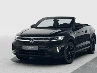Neu VW T-Roc Cabriolet R-line 150 PS (110 kW) 2026 Schwarz Cabrio